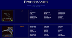 Desktop Screenshot of frontierastro.co.uk